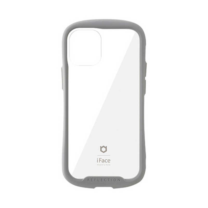 HAMEE HAMEE iPhone 12 mini 5.4インチ対応iFace Reflection強化ガラスクリアケース iFace Reflection/グレー 41-907-921913 41-907-921913