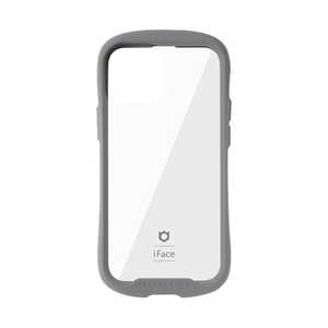 HAMEE [iPhone 13 mini専用]iFace Reflection強化ガラスクリアケース iFace グレー IP13MIFACERFTGY