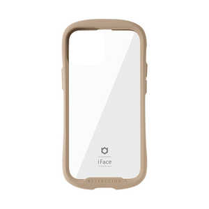 HAMEE [iPhone 13 mini専用]iFace Reflection強化ガラスクリアケース iFace ベージュ IP13MIFACERFTBE