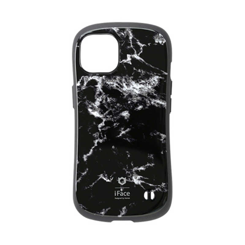 HAMEE HAMEE [iPhone 13 2眼専用]iFace First Class Marbleケース iFace ブラック IP13IFACEMBLBK IP13IFACEMBLBK