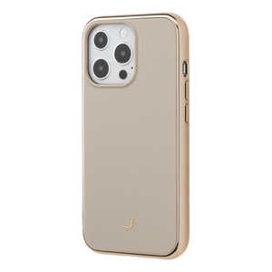 HAMEE [iPhone 13 Pro 6.1inch 専用]salistyマットカラー耐衝撃ハードケース グレージュ IP13PSLSTHARDGY
