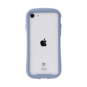 HAMEE iPhone SE 第2世代/8/7専用 iFace Reflection強化ガラスクリアケース iFace ペールブルー IPSEIFACERFTBL