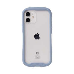 HAMEE [iPhone 12 mini専用]iFace Reflection強化ガラスクリアケース 41-935514 ペールブルー IP12MIFACERFTBL