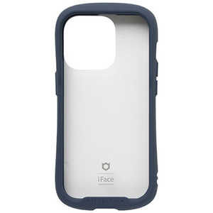 HAMEE iPhone 14 Pro iFace Reflection強化ガラスクリアケース iFace ネイビー 41-945148 HAMEE iPhone 14 Pro iFace Reflection強化ガラスクリアケース iFace ネイビー 41-945148