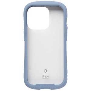 HAMEE iPhone 14 Pro iFace Reflection強化ガラスクリアケース iFace ペールブルー 41-945186 HAMEE iPhone 14 Pro iFace Reflection強化ガラスクリアケース iFace ペールブルー 41-945186