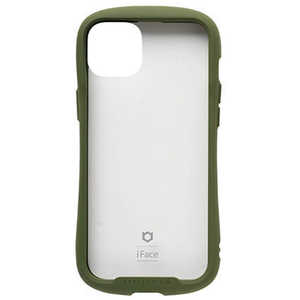 HAMEE iPhone 14 Plus iFace Reflection強化ガラスクリアケース iFace カーキ 41-945254 HAMEE iPhone 14 Plus iFace Reflection強化ガラスクリアケース iFace カーキ 41-945254
