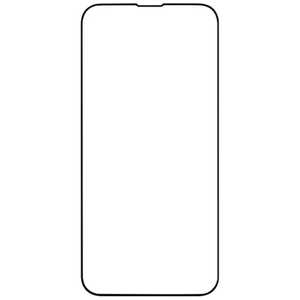 HAMEE iPhone 14 6.1inch 2眼 iFace ラウンドエッジ強化ガラス 画面保護シート ブラック 41-946503