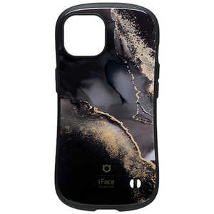 HAMEE ［iPhone 14専用］iFace First Class Marbleケース iFace アッシュブラック 41949085 IP14IFACEMBLABK