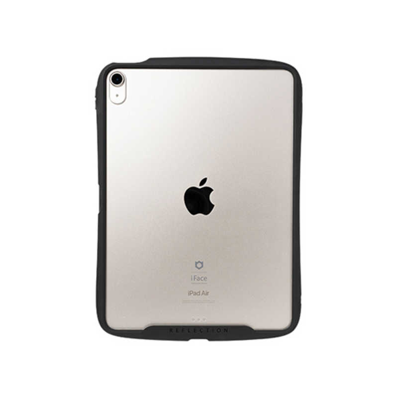 HAMEE HAMEE ［iPad Air 10.9inch(第5/4世代)専用］iFace Reflection ポリカーボネートクリアケース ブラック 41-952184 41-952184
