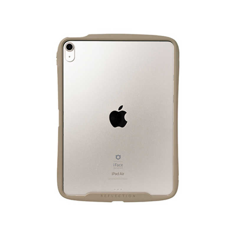 HAMEE HAMEE ［iPad Air 10.9inch(第5/4世代)専用］iFace Reflection ポリカーボネートクリアケース ベージュ 41-952191 41-952191