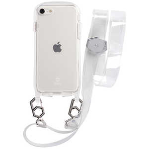 HAMEE iPhone SE 第3世代/第2世代/8/7専用 iFace Hang and クリアケース/ショルダーストラップセット iFace クリア IPSEIFACEHANGCR HAMEE iPhone SE 第3世代/第2世代/8/7専用 iFace Hang and クリアケース/ショルダーストラップセット iFace クリア IPSEIFACEHANGCR