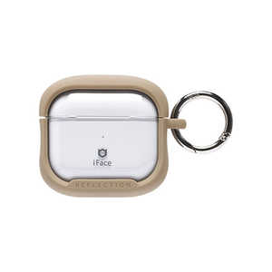 HAMEE AirPods(第3世代) iFace Reflection ポリカーボネートクリアケース iFace ベージュ 41-955024 HAMEE AirPods(第3世代) iFace Reflection ポリカーボネートクリアケース iFace ベージュ 41-955024