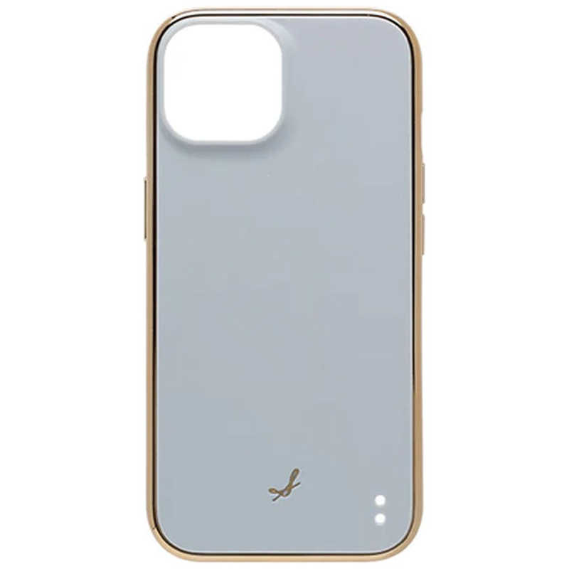 HAMEE HAMEE ［iPhone 15(6.1インチ)専用］salistyマットカラー耐衝撃ハードケース パウダーブルー 41-956175 41-956175