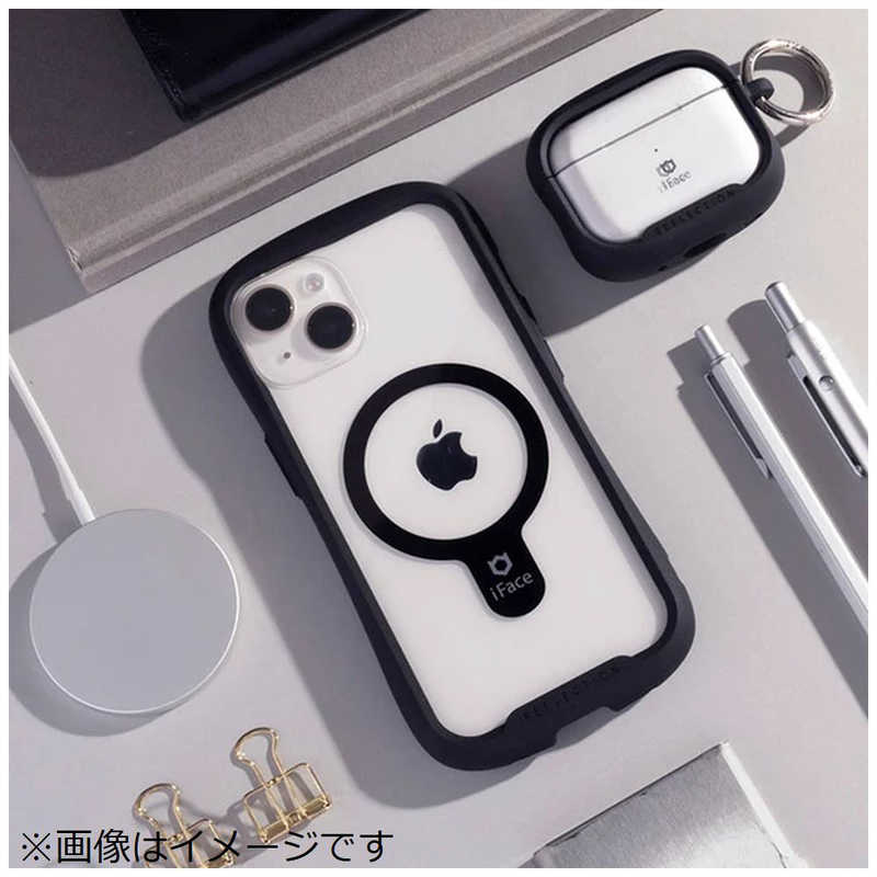 HAMEE HAMEE ［iPhone 14専用］iFace Reflection Magnetic 強化ガラスクリアケース ベージュ IP14IFACEREFMBE IP14IFACEREFMBE
