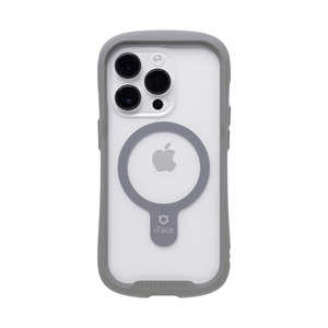 HAMEE ［iPhone 14 Pro専用］iFace Reflection Magnetic 強化ガラスクリアケース グレー IP14PIFACEREFMGY