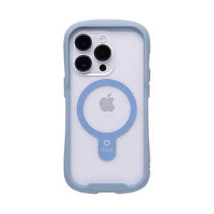 HAMEE ［iPhone 14 Pro専用］iFace Reflection Magnetic 強化ガラスクリアケース ペールブルー IP14PIFACEREFMBL