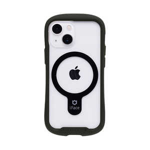 HAMEE ［iPhone 13 mini専用］iFace Reflection Magnetic 強化ガラスクリアケース ブラック IP13MIFACEREFMBK