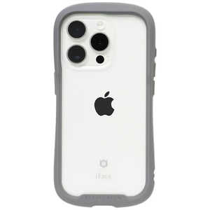 HAMEE ［iPhone 15 Pro(6.1インチ)専用］iFace Reflection強化ガラスクリアケース iFace グレー 41-959138