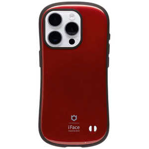 HAMEE ［iPhone 15 Pro(6.1インチ)専用］iFace First Class Metallicケース iFace シャイニーレッド 41-959916