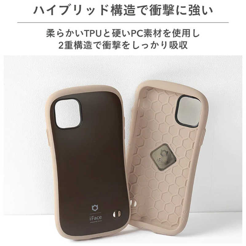 HAMEE HAMEE ［iPhone 15(6.1インチ)専用］iFace First Class Cafeケース iFace コーヒー 41-960134 41-960134