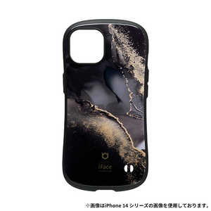 HAMEE ［iPhone 15専用］iFace First Class Marbleケース iFace アッシュブラック 41-960479