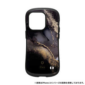 HAMEE ［iPhone 15 Pro専用］iFace First Class Marbleケース iFace アッシュブラック 41-960523