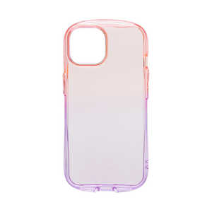 HAMEE ［iPhone 15専用］iFace Look in Clear Lollyケース iFace ピーチ/ヴァイオレット 41-960639