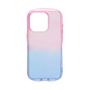 HAMEE ［iPhone 15 Pro専用］iFace Look in Clear Lollyケース iFace ピーチ/サファイア 41-960684