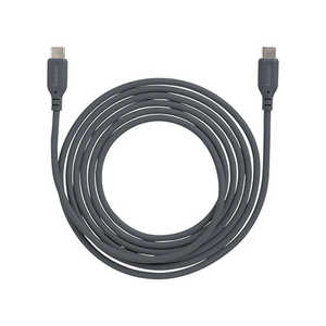 HAMEE humor USB 2.0 CABLE TYPE-C to TYPE-C 2.0m グレーブラック HUMORCCABLE2BK HAMEE humor USB 2.0 CABLE TYPE-C to TYPE-C 2.0m グレーブラック HUMORCCABLE2BK
