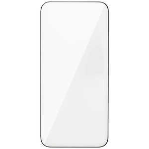 HAMEE ［iPhone 15 Pro Max(6.7インチ)専用］iFace ラウンドエッジ強化ガラス 画面保護シート iFace ブラック 41-962428