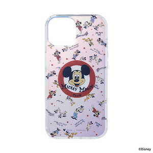 HAMEE iPhone 15専用 ディズニーキャラクター HIGHER ハイブリッドケース ミッキーマウス・クラブ 669-964378 HAMEE iPhone 15専用 ディズニーキャラクター HIGHER ハイブリッドケース ミッキーマウス・クラブ 669-964378