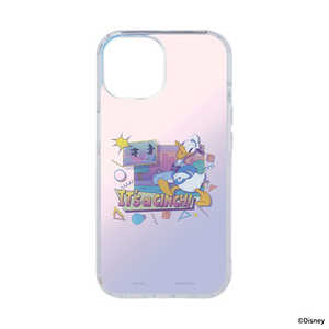 HAMEE iPhone 15専用 ディズニーキャラクター HIGHER ハイブリッドケース ドナルドダック/シティポップ 669-964392