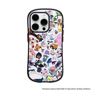HAMEE iPhone 15 Pro専用 ポケットモンスター ポケモン iFace First Classケース iFace PK総柄 ライトグレー 41-964781 HAMEE iPhone 15 Pro専用 ポケットモンスター ポケモン iFace First Classケース iFace PK総柄 ライトグレー 41-964781