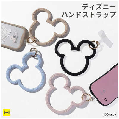 ディズニー　ストラップ HAMEE ディズニーキャラクター シリコンハンドストラップ