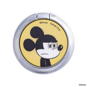 HAMEE ディズニーキャラクター iFace Finger Ring Holder フラットタイプ iFace ミッキーマウス/フェイス/イエロー 41-965863 HAMEE ディズニーキャラクター iFace Finger Ring Holder フラットタイプ iFace ミッキーマウス/フェイス/イエロー 41-965863