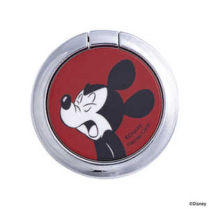 HAMEE ディズニーキャラクター iFace Finger Ring Holder フラットタイプ iFace ミッキーマウス/フェイス/レッド 41-965870 HAMEE ディズニーキャラクター iFace Finger Ring Holder フラットタイプ iFace ミッキーマウス/フェイス/レッド 41-965870