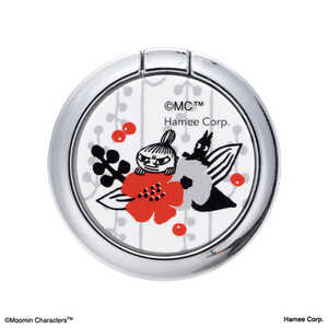 HAMEE ムーミン iFace Finger Ring Holder フラットタイプ iFace リトルミイ&ソフス/赤い花 41-968345 HAMEE ムーミン iFace Finger Ring Holder フラットタイプ iFace リトルミイ&ソフス/赤い花 41-968345
