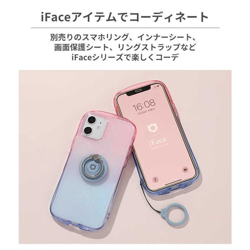HAMEE HAMEE ［iPhone 13専用］iFace Look in Clear Lollyケース iFace クリア/サファイア 41-969427 41-969427