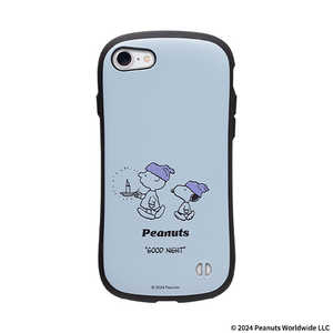 HAMEE iPhone SE 第3世代/第2世代/8/7専用 PEANUTS/ピーナッツ iFace First Classケース iFace くすみブルー/ベッドタイム 41-970331 HAMEE iPhone SE 第3世代/第2世代/8/7専用 PEANUTS/ピーナッツ iFace First Classケース iFace くすみブルー/ベッドタイム 41-970331