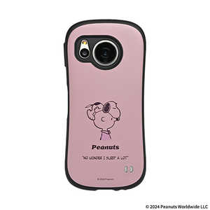 HAMEE ［AQUOS sense8専用］PEANUTS/ピーナッツ iFace First Classケース iFace くすみピンク/キャリー 41-971017