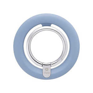 HAMEE iFace MagSynq Finger Ring Holder iFace ペールブルー 41-971314 HAMEE iFace MagSynq Finger Ring Holder iFace ペールブルー 41-971314