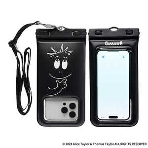 HAMEE バーバパパ/DIVAID フローティング防水ケース ワイドサイズ ショルダーストラップ バーバモジャ 566-971369 HAMEE バーバパパ/DIVAID フローティング防水ケース ワイドサイズ ショルダーストラップ バーバモジャ 566-971369