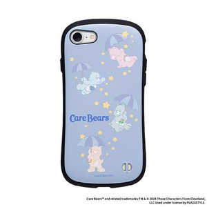 HAMEE iPhone SE 第3世代/第2世代/8/7専用 ケアベア iFace First Classケース iFace くすみブルー/アンブレラ 41-972038 HAMEE iPhone SE 第3世代/第2世代/8/7専用 ケアベア iFace First Classケース iFace くすみブルー/アンブレラ 41-972038