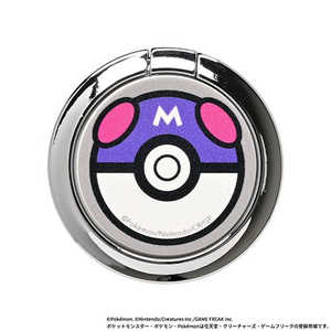 HAMEE ポケットモンスター/ポケモン iFace Finger Ring Holder フラットタイプ iFace マスターボール 41-972519 HAMEE ポケットモンスター/ポケモン iFace Finger Ring Holder フラットタイプ iFace マスターボール 41-972519