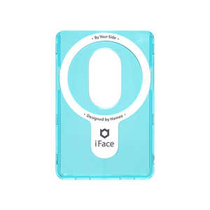HAMEE iFace MagSynq カードウォレット iFace クリア/ブルー 41-973059 HAMEE iFace MagSynq カードウォレット iFace クリア/ブルー 41-973059