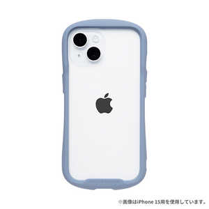 HAMEE ［iPhone 15 Pro専用］iFace Reflection Frost 強化ガラスクリアケース iFace ペールブルー 41-973561