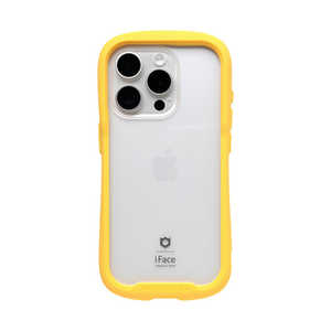 HAMEE ［iPhone 15 Pro専用］iFace Reflection強化ガラスクリアケース iFace ハニーイエロー 41-975121
