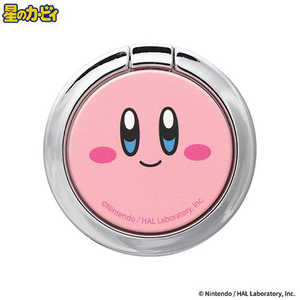HAMEE 星のカービィ iFace Finger Ring Holder フラットタイプ iFace カービィ/にっこり 41-977262 HAMEE 星のカービィ iFace Finger Ring Holder フラットタイプ iFace カービィ/にっこり 41-977262