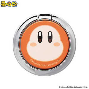 HAMEE 星のカービィ iFace Finger Ring Holder フラットタイプ iFace ワドルディ/フェイス 41-977293 HAMEE 星のカービィ iFace Finger Ring Holder フラットタイプ iFace ワドルディ/フェイス 41-977293