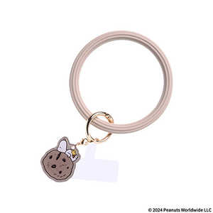 HAMEE PEANUTS/ピーナッツ シリコンハンドストラップ クッキー/ベージュ PPNTHANDSTBE HAMEE PEANUTS/ピーナッツ シリコンハンドストラップ クッキー/ベージュ PPNTHANDSTBE